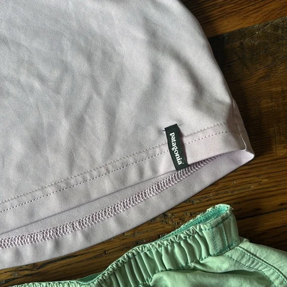 Patagonia Colorful Kids' swim T-Shirt and Shorts Set 3-6 months - Picture 5 of 10